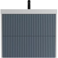 Тумба графит матовый/белый матовый 70 см Style Line Стокгольм ЛС-00002312