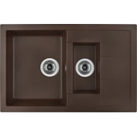 Кухонная мойка марон Longran Ultra ULS780.500 15 - 93