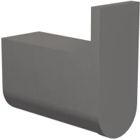 Крючок Knotlor Bliss RH102GM для ванны, вороненая сталь