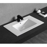 Раковина CeramaLux YJ-803-70 70,5x40 см, накладная, белый