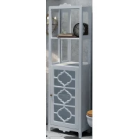 Пенал Corozo Манойр SD-00000413 напольный R, белый матовый