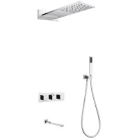 Душевой комплект 555x230 мм Abber Daheim AF8253