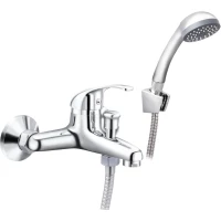 Смеситель для ванны Ekko E32109 с душевым гарнитуром, хром