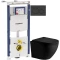 Комплект подвесной унитаз WeltWasser Merzbach 004MT-BL 10000003695 + система инсталляции Geberit 111.362.00.5 + 115.882.DW.1 Комплект подвесной унитаз WeltWasser Merzbach 004MT-BL 10000003695 + система инсталляции Geberit 111.362.00.5 + 115.882.DW.1 - 1