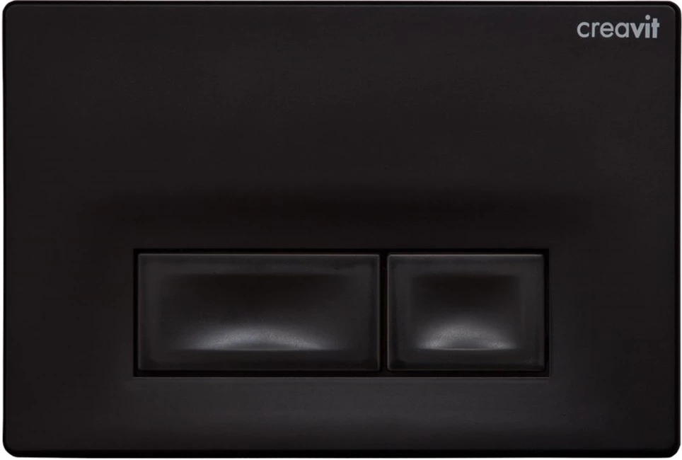 Кнопка смыва Creavit Ore GP300201 для инсталляции, черный матовый