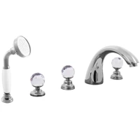 Смеситель на борт ванны Rav Slezak BRILLIANCE169.5P