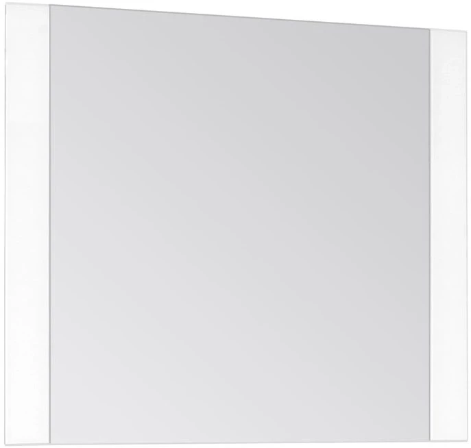 Зеркало 80x70 см осина белая/белый лакобель Style Line Монако ЛС-00000631 зеркало style line монако 80 осина лакобель лс 00000631