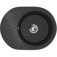 Кухонная мойка Ulgran ультра-черный U-107m-344