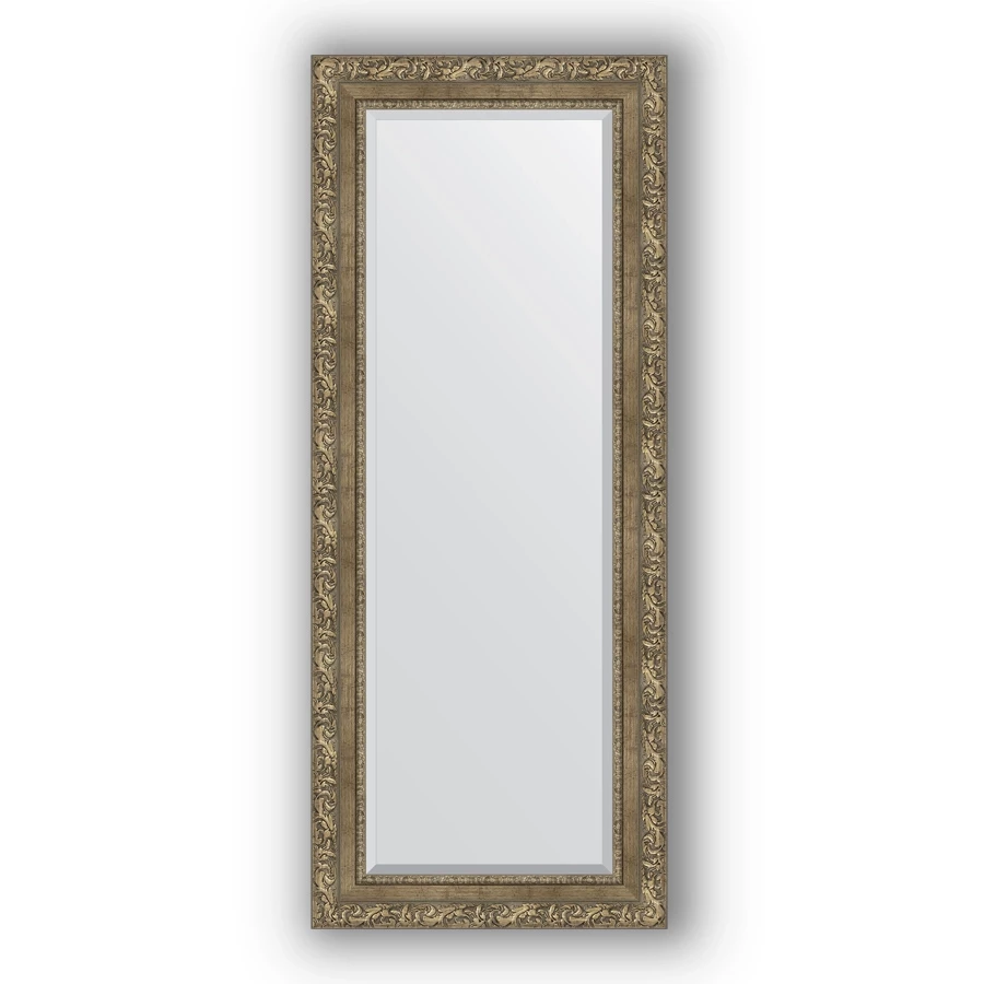 Зеркало 55x135 см виньетка античная латунь Evoform Exclusive BY 3515