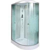 Душевая кабина 120x80x215 см Deto L902LGM интимато