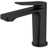 Смеситель для раковины Splenka S40.10.06 черный матовый