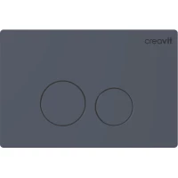 Кнопка смыва Creavit Terra GP9002.05 для инсталляции, базальт матовый
