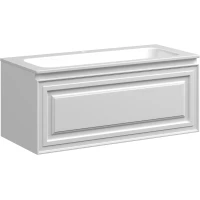 Тумба с раковиной белый матовый 101 см Sancos Very VR100W + CN7013