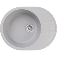 Кухонная мойка GranFest Quarz 58 61,7x48 см, серый