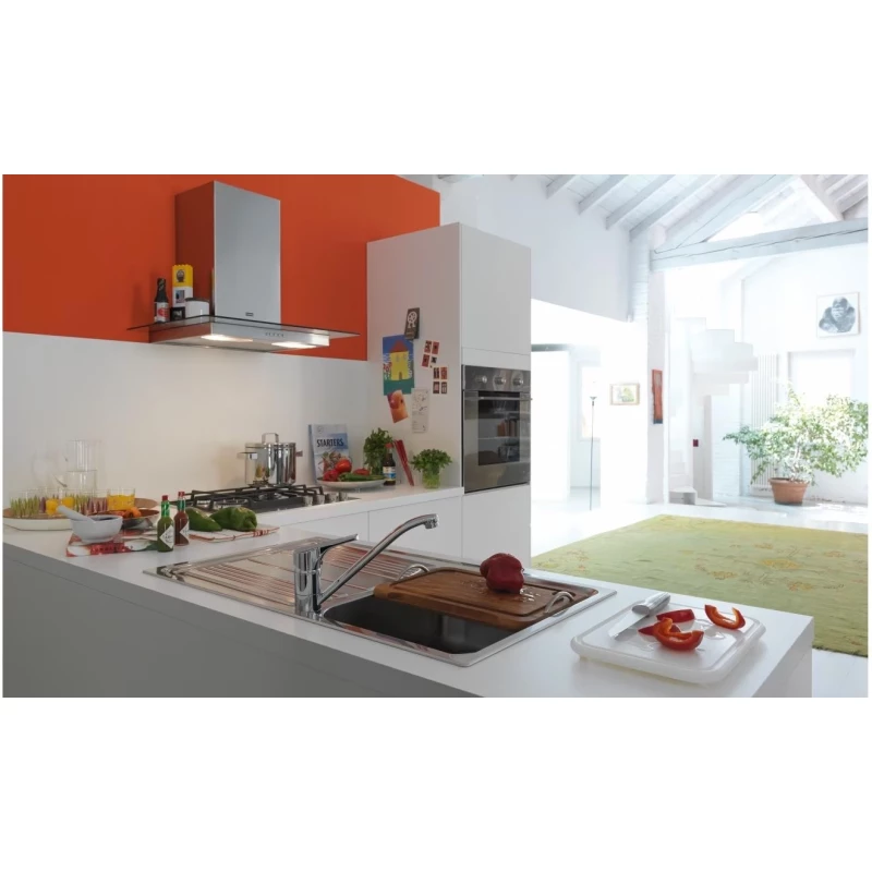 Кухонная мойка Franke Logica Line LLX 611 декоративная сталь 101.0086.232