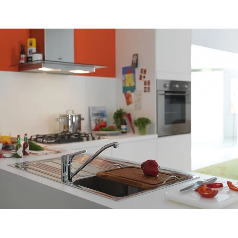Кухонная мойка Franke Logica Line LLX 611 декоративная сталь 101.0086.232