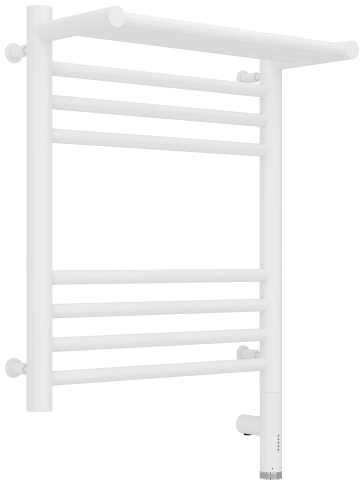 

Полотенцесушитель электрический 500x400 белый матовый МЭМ правый Сунержа Богема с полкой 3.0 30-5807-5040