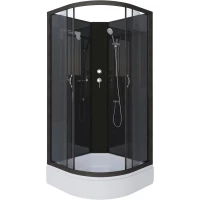 Душевая кабина 90x90x200 см Niagara NG-6501-14BK тонированное