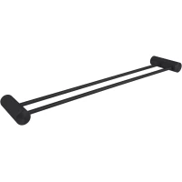 Полотенцедержатель Allen Brau Priority 4.0 6.31C12-31 60 см, двойной, черный матовый