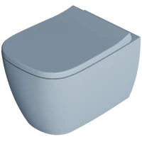 Унитаз подвесной Alice Wunder 45000145 безободковый, торнадо, лагуна матовая