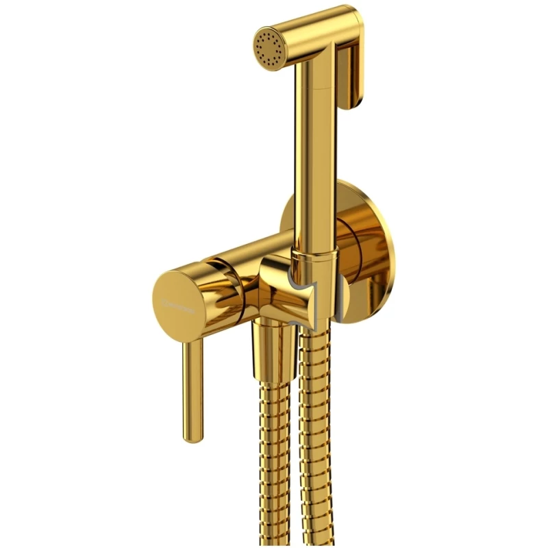 Гигиенический душ Whitecross Y SYSYBI2GL со смесителем, золотой