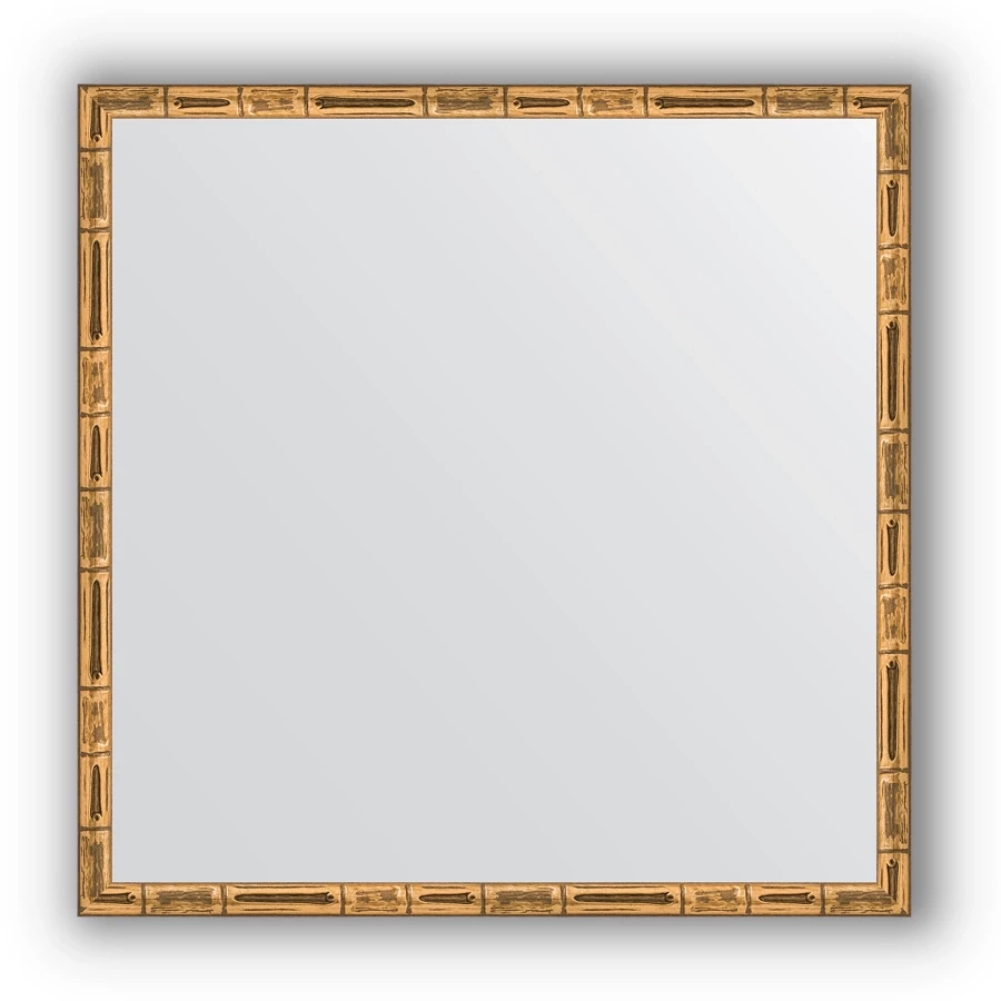 Зеркало 57x57 см золотой бамбук Evoform Definite BY 0609 зеркало 54x104 см золотой акведук evoform definite by 1058