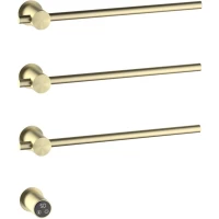 Полотенцесушитель электрический Timo Saona 030/17SM 648x450, встраиваемый, МЭМ левый/правый, золотой матовый