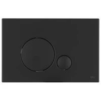 Кнопка смыва OLI Globe 152952 для инсталляции, черный