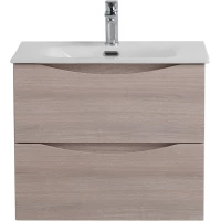 Тумба под раковину BelBagno Marino Rovere Grigio MARINO-CER-MINI-700-2C-SO-RG-P 69,6 см, подвесная, серый дуб