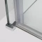 Душевая дверь раздвижная 120 см прозрачное стекло WasserKRAFT ALME 15R05 - 6