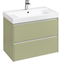 Тумба под раковину Roca Ona ZRU9307860 78,5 см, подвесная, оливковый матовый