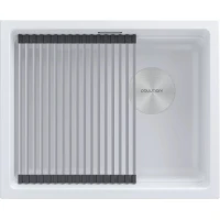 Кухонная мойка Paulmark Lumi-Pro LU-PRO 55-WH 55x45 см, белый