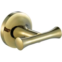 Крючок Creavit Neo NO12026G(MANO12026G) двойной, для ванны, золотой