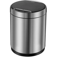Мусорное ведро WeltWasser Kidy MT 10000003978 9л, сенсорное, нержавеющая сталь