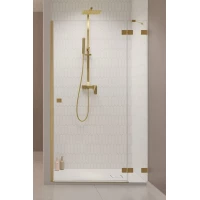 Душевая дверь Radaway Essenza Pro Brushed Gold DWJ 120 Right 10099120-99-01R прозрачное