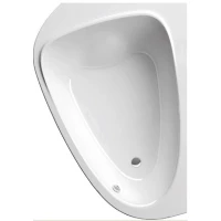 Акриловая асимметричная ванна LoveStory II PU Plus L белая Ravak C771000000