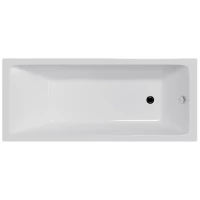 Ванна чугунная Delice Level DLR230618 140x70 см, белый