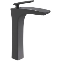 Смеситель для раковины Rose R2711H черный матовый