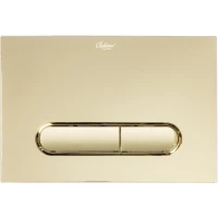 Кнопка смыва Boheme 667-G для инсталляции, золотой