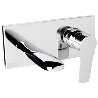 Смеситель для раковины Clever Agora Elegance 98709 встраиваемый, без донного клапана, хром