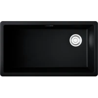 Кухонная мойка Omoikiri Artgranit Kata 76-U/I Side-BL 4997587 76x43 см, черный
