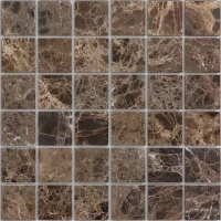Мозаика Pietrine 7 Emperador Dark MAT 48x48x7