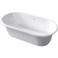 Ванна из литьевого мрамора Belux Колизей 4810924267320 174,5x90,1 см, отдельностоящая, белый