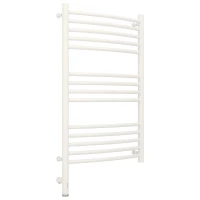 Полотенцесушитель электрический 800x500 белый матовый МЭМ левый, перемычка выгнутая Сунержа Богема 3.0 30-5802-8050