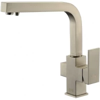 Смеситель для кухни Zorg ZR 311 YF-SATIN с подключением к фильтру, сатин