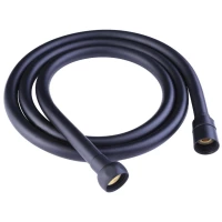 Душевой шланг IDDIS 04P15BLi19 150 см, черный матовый