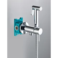 Гигиенический душ ALMAes Benito AL-859-01 со смесителем, хром