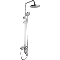 Душевая система Frap F2418 200 мм, со смесителем, хром