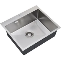 Кухонная мойка Zorg SKS 5951 59x51 см, нержавеющая сталь