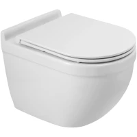 Унитаз подвесной BelBagno Senso-R BB017CH-TOR безободковый, торнадо, белый